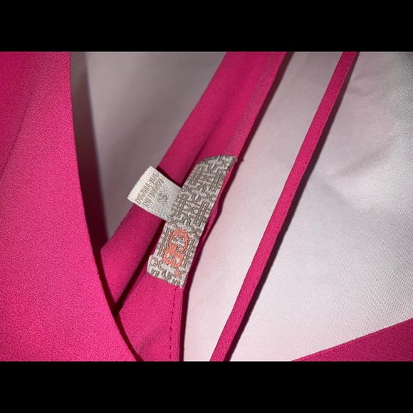 Small hot pink strappy tank top! - Picture 5 of 5